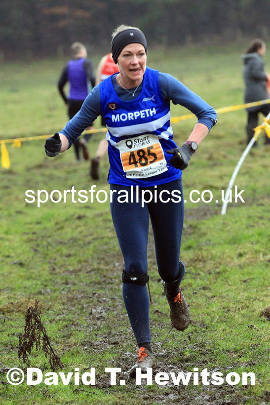 Senior womens 2022 North Eastern Harrier League, Thornley Farm, Peterlee, County Durham. Photo: David T. Hewitson/Sports for All Pics